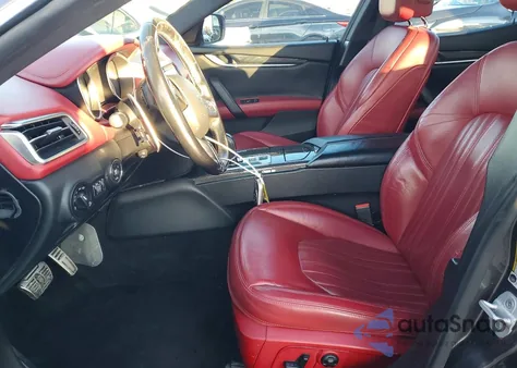 2015 Maserati Ghibli S из США, поврежденный, VIN ZAM57RTA2F1136722